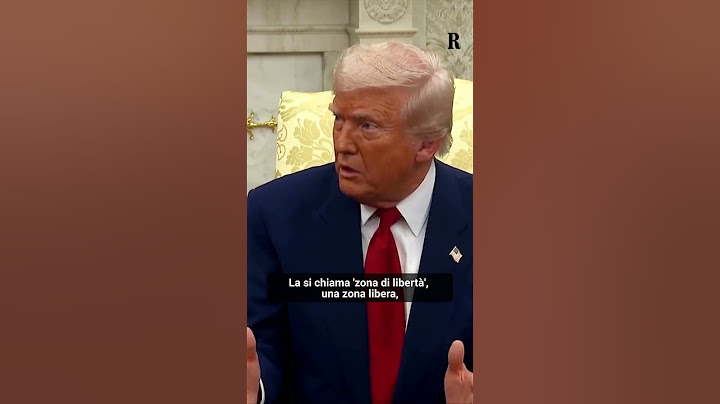 Trump incontra Netanyahu alla Casa Bianca: "Gaza? Una proprietà immobiliare preziosa"