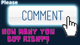 Geography TRIVIA QUIZ #1 - 7 General Knowledge Trivia Questions and Answers Pub Quiz
