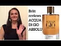 Acqua di Gio ABSOLU review with Britt