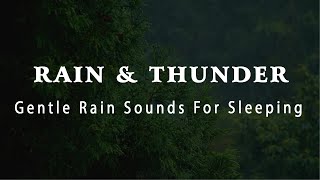 Gentle Rain And Thunder Sounds For Sleeping, Rain Sounds for Relaxing, Focus | Nature White Noise