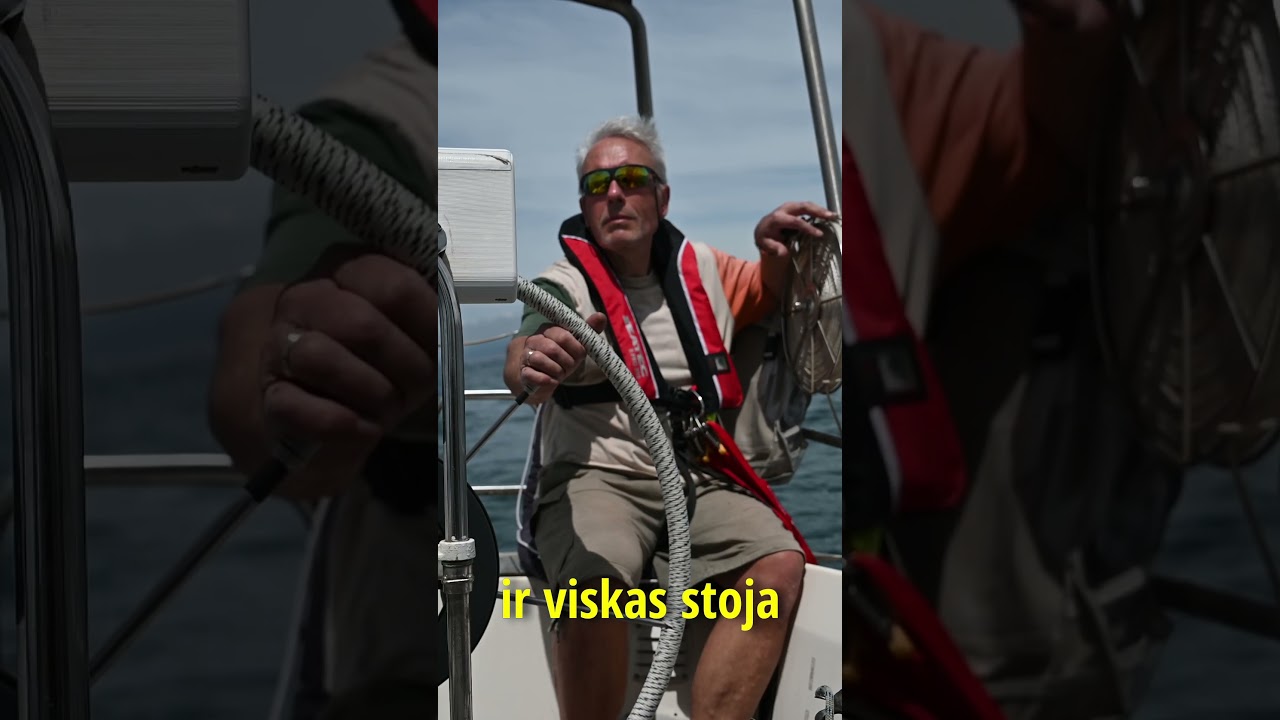 Kai vis dėlto išplauki...
