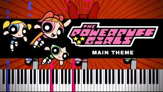 The Powerpuff Girls Opening - Piano Tutorial
