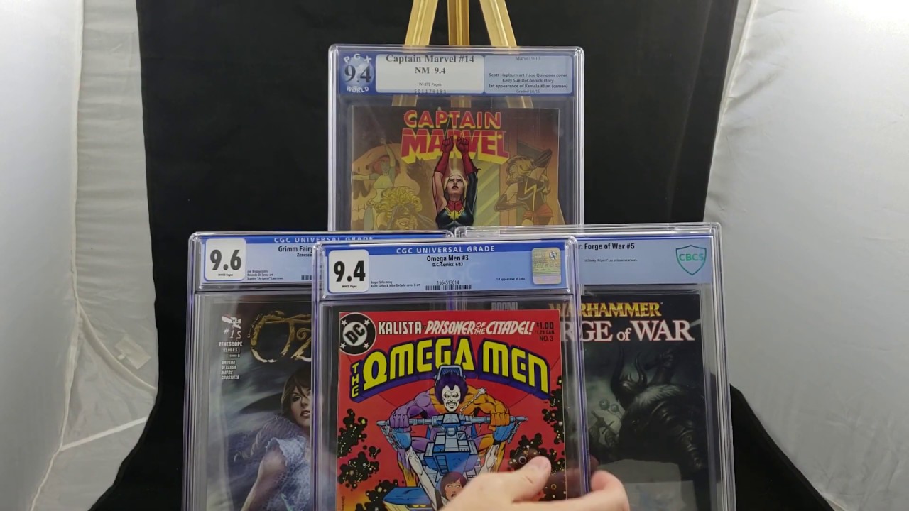 CGC Collection with Modern Key Comics