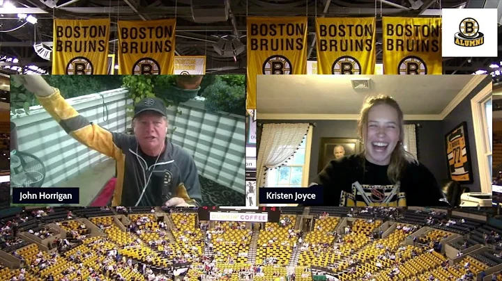 Bruins Alumni Play by Play Announcer John Horrigan...