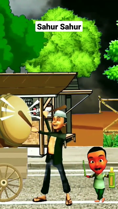 Animasi Sahur Sahur | Story Wa Sahur #shorts