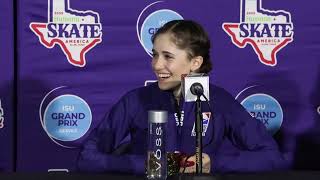 Isabeau Levito gives high praise for role model and fellow Team USA skater Amber Glenn