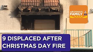 Christmas Day fire destroys apartment complex in Glendale