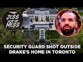 Drake house shooting security injured kurupt  russell simmons respond amid rap beef