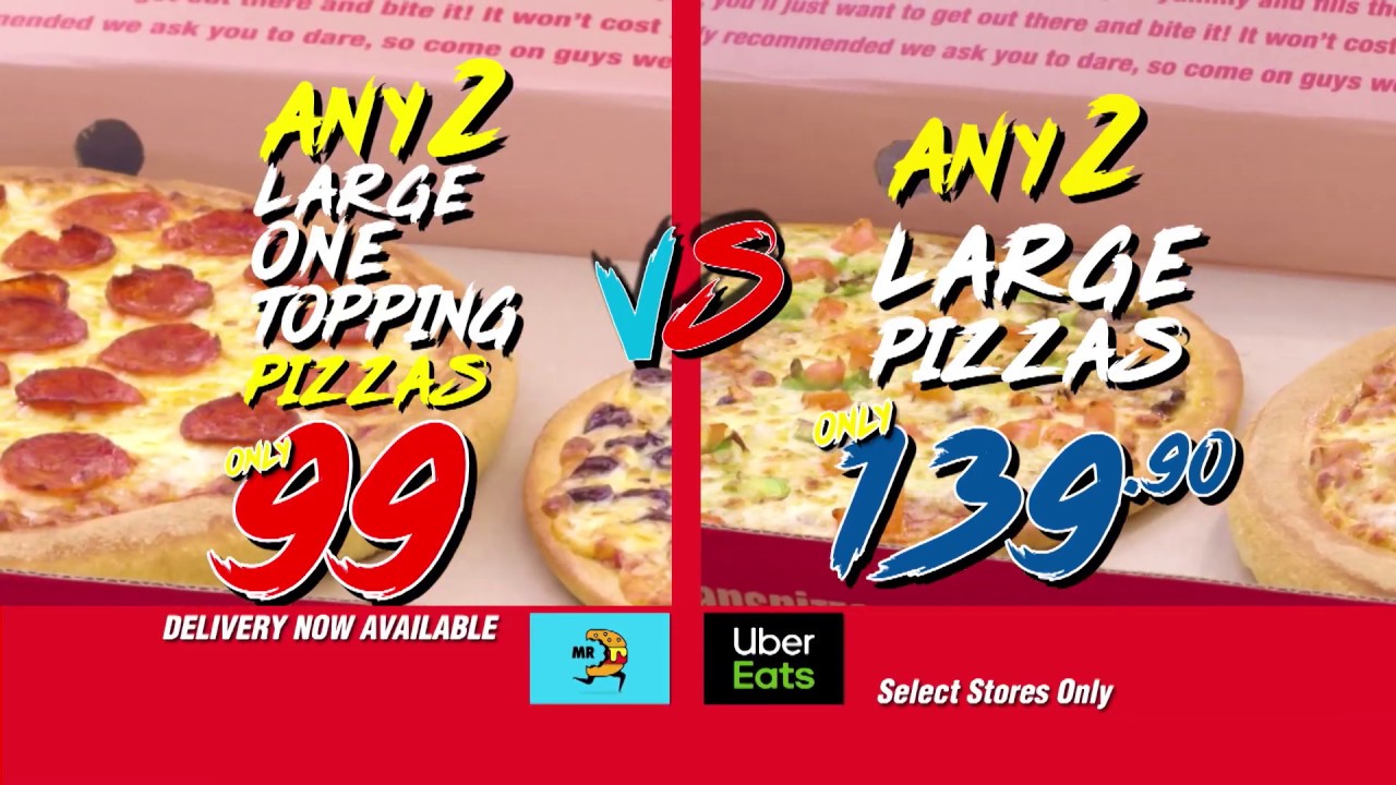 Roman's Pizza Has Two Great Deals For You! YouTube