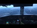 Horizon Air DHC-Q400 Seattle-Tacoma International Airport Landing