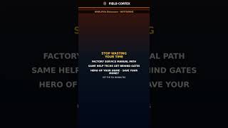 Whirlpool Dishwasher Error PE Fix | Field Cortex #Shorts