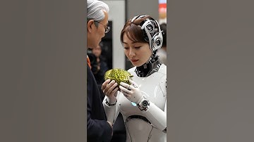 Can robots eat durian????#AI #robot #eatcast