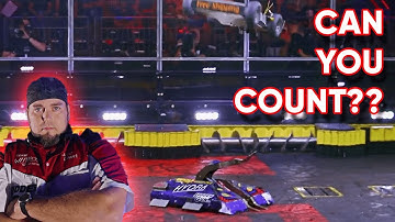 Hydra flipped Free Shipping over and over again !! Can you count the number of flips??