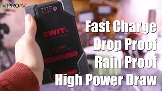 Rainproof, fast charge V-Locks - SWIT 83 Series screenshot 2