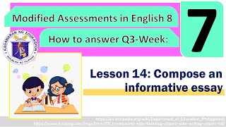 HOW TO ANSWER Q3-WEEK 7 | klasinfonetwork