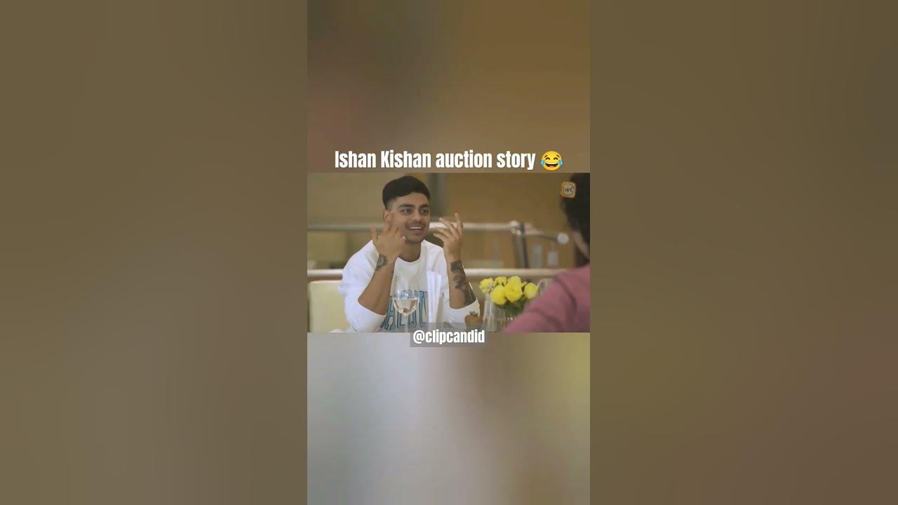 Ishan Kishan auction story 😂 ishankishan cricket viral shorts YouTube