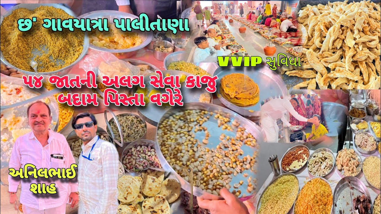 VVIP Paal 6 Gau Yatra Palitana | કાજુ,બદામ પાલ ૬ ગાવ યાત્રા | Jain Temple 6 gam Yatra Palitana 2026