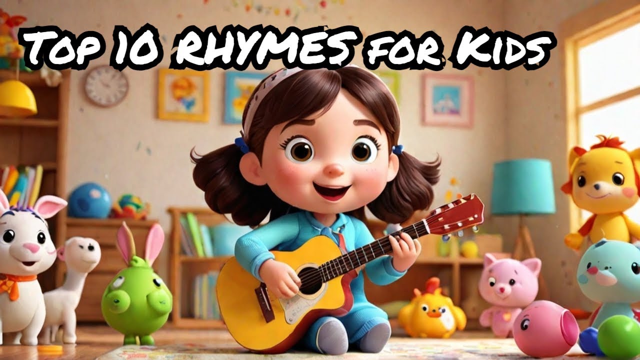 Top 10 Most Popular Nursery Rhymes for Kids & Toddlers | Learn Rhymes ...