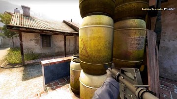 CS:GO Fast Ace with M4A1//p2000 [de_Inferno]