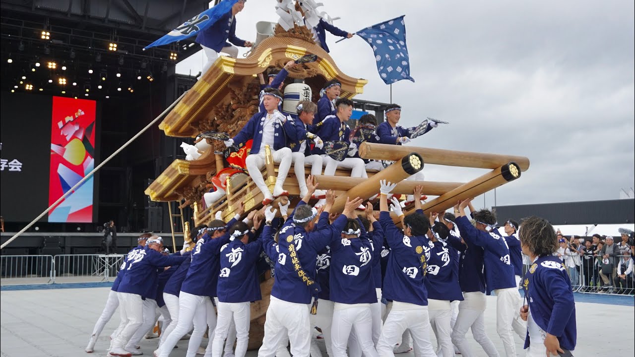 【大阪・関西万博】R7.5.10 前田 でんでん  パフォーマンス 大阪の祭！～EXPO2025 春の陣～ だんじり・やぐら・太鼓台等大集合！