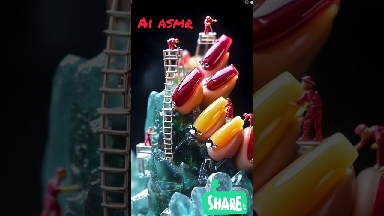 AI Generated Nail Designs That Broke the Internet!"