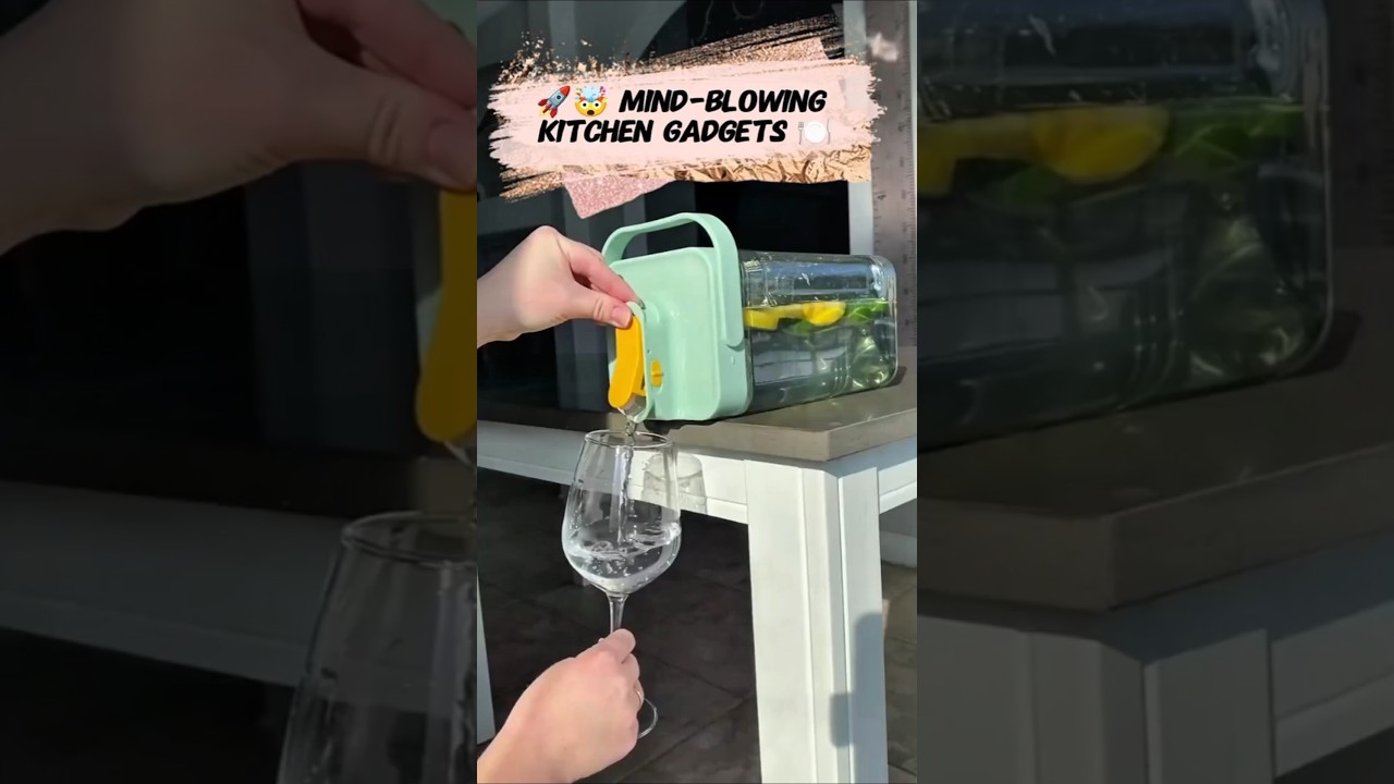 😍 Leak-Proof & Convenient Drink Dispenser! -(#5)