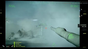 Emergency exit with an ATGM on MI-28