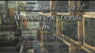Manufacturing Cold Rolled Steel Windows