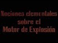 Nociones elementales sobre el motor de explosión. 1962