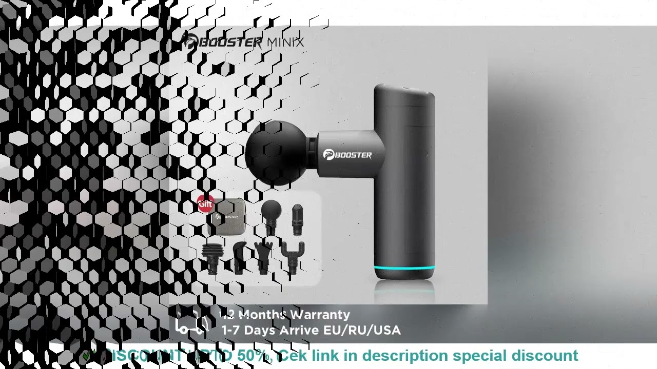 SALE Booster Mini X Massage Gun Percussion Back and Neck Massager Electric Vibrators Portable Fitnes