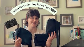 Finding the Perfect Small Bag for the Fuji X100VI Camera