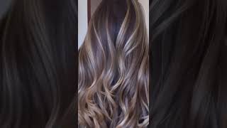 hair colouring ash colour hair style Curly