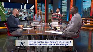 How can the Cowboys end their championship drought like the Knicks? | GMFB
