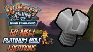 Ratchet & Clank 2 Platinum Bolt Hunt - 60 New Bolt Locations!