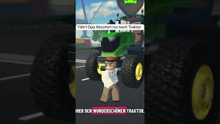 Opa Liebt den Traktor|#emergencyemden #emden #luciankolopa #gaming #robloxde #traktor #spritpreise