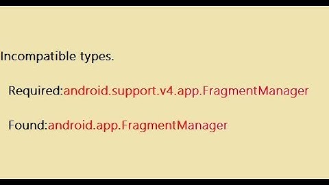 Required import android.support.v4.app.Fragment; in Android Studio