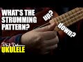 What's The Strumming Pattern? Ukulele lesson