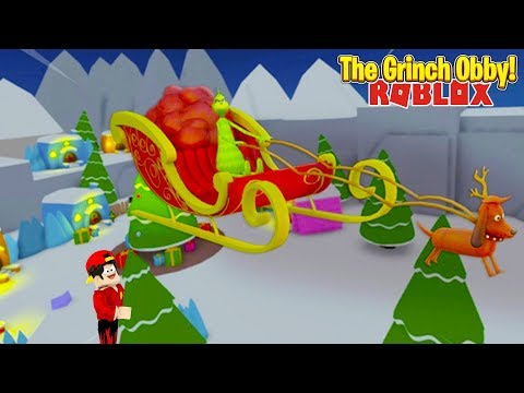 Roblox Saving Christmas The Grinch Obby Youtube - escape the grinch obby in roblox youtube roblox grinch character