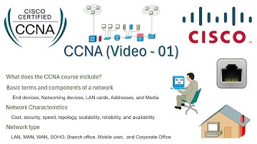 Basic Network Components, Characteristics, and Types Explained | CCNA Course Video 01