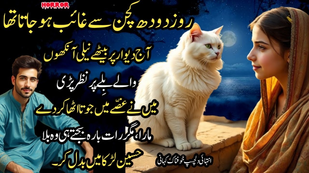 Neeli Aankhon Wala Billa | Real Urdu Horror Story | Scary Jinn Encounter”