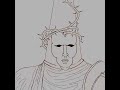 El Penitente #artedigital #digitalart #blasphemous #dibujo