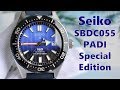 Обзор Seiko SBDC055 PADI / Красивейшие дайверы с сапфиром / Модель 2018 года