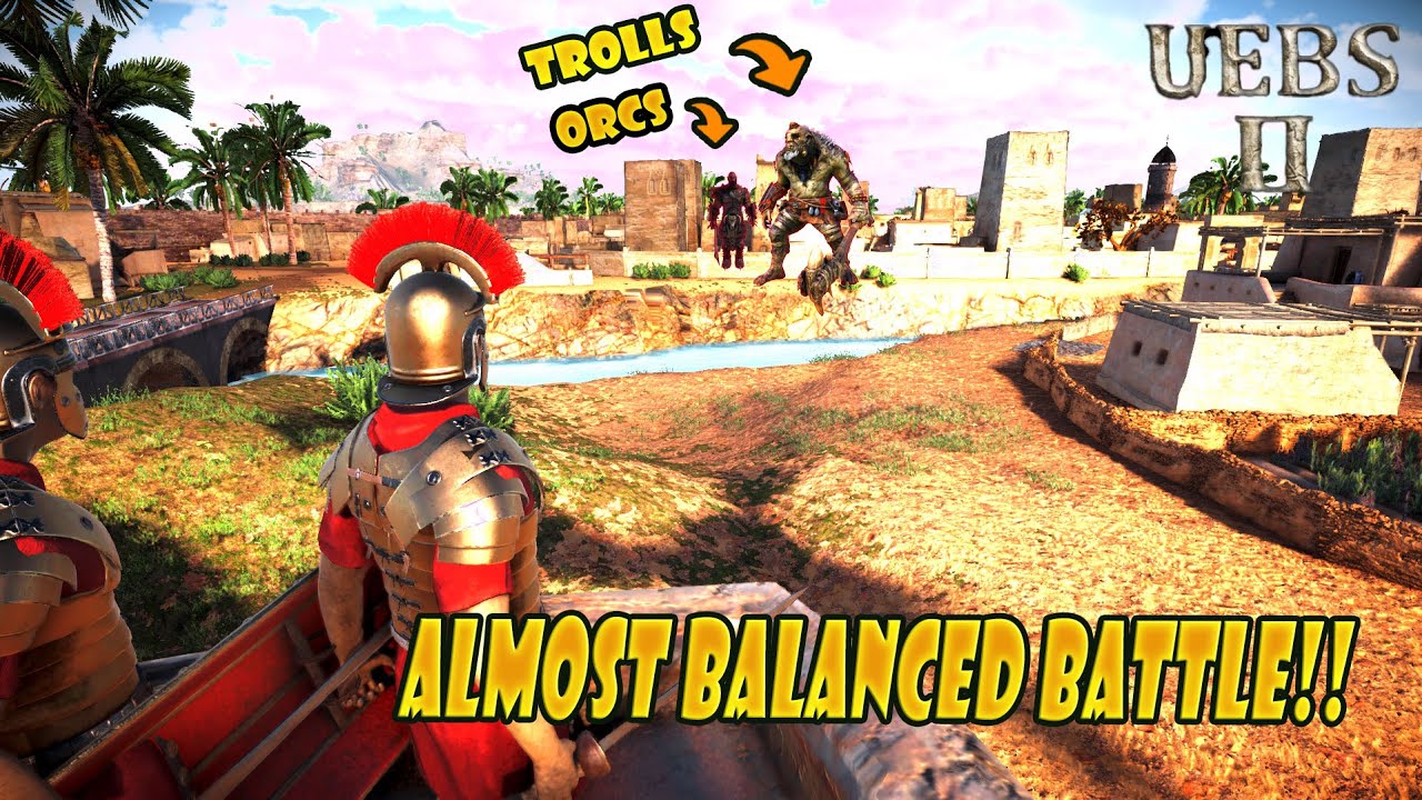 Trolls & Orcs Invade Roman Cities [ ALMOST BALANCED BATTLE ] ⚔ Uebs 2 ...