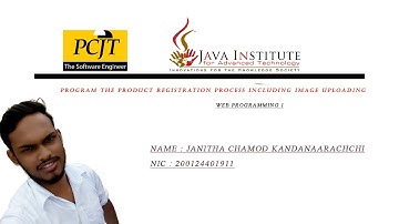 Program the product registration process including image uploading