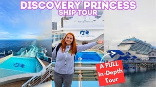 Discovery Princess FULL Ship Tour - PRINCESS CRUISES NEWEST SHIP- Deck By Deck Walk Through