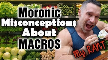 Coach Greg - My Rant on Moronic Misconceptions About MACROS - Specifically COUNTING MACROS