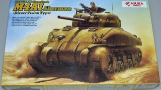 Asuka Model / Tacsa 1/35 M 4 A1 Sherman REVIEW