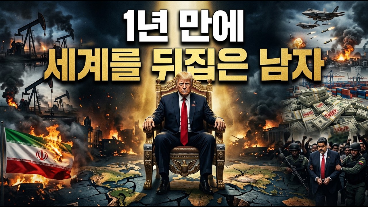 트럼프는 왜 동시에 전 세계와 싸우는 걸까 1년의 기록
