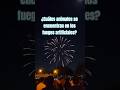 Encuentra el animal oculto en estos fuegos artificiales 🎆