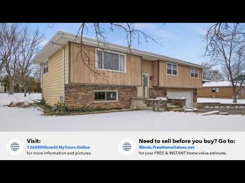 1260 E Wilson St, Batavia, IL home video tour